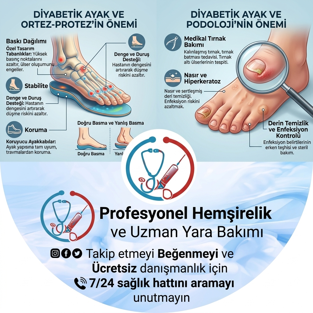  Diyabet Hastalarında Ayak Bakımı: Uzman Hemşire Rehberi